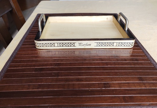 plateau à parfums